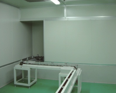 Clean room-converyor lines